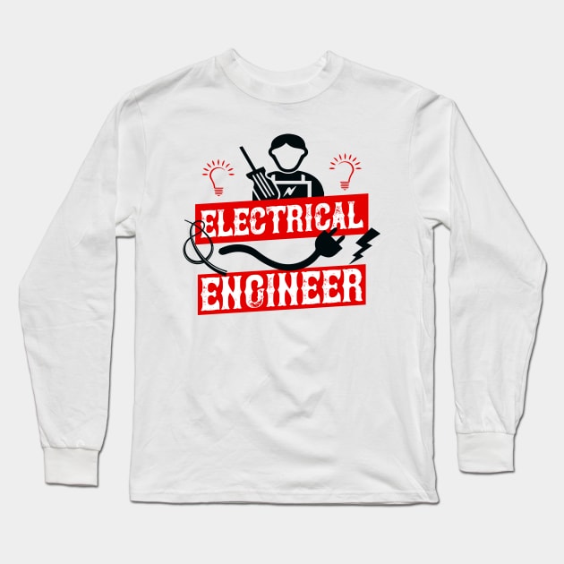 Electrical Engineer Long Sleeve T-Shirt by MonkeyBusiness